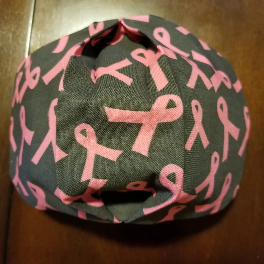 MENS Breast Cancer Awareness Cotton Facemask - Picture 3 of 5